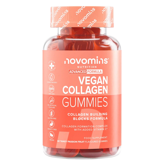 novomins vegan collagen gummies with added vitamin c for adults and teenagers